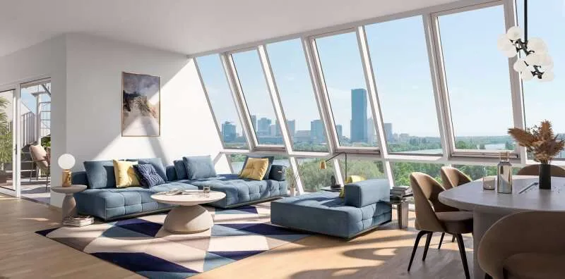 Elutuba - Modern Apartments with Danube View in Vienna