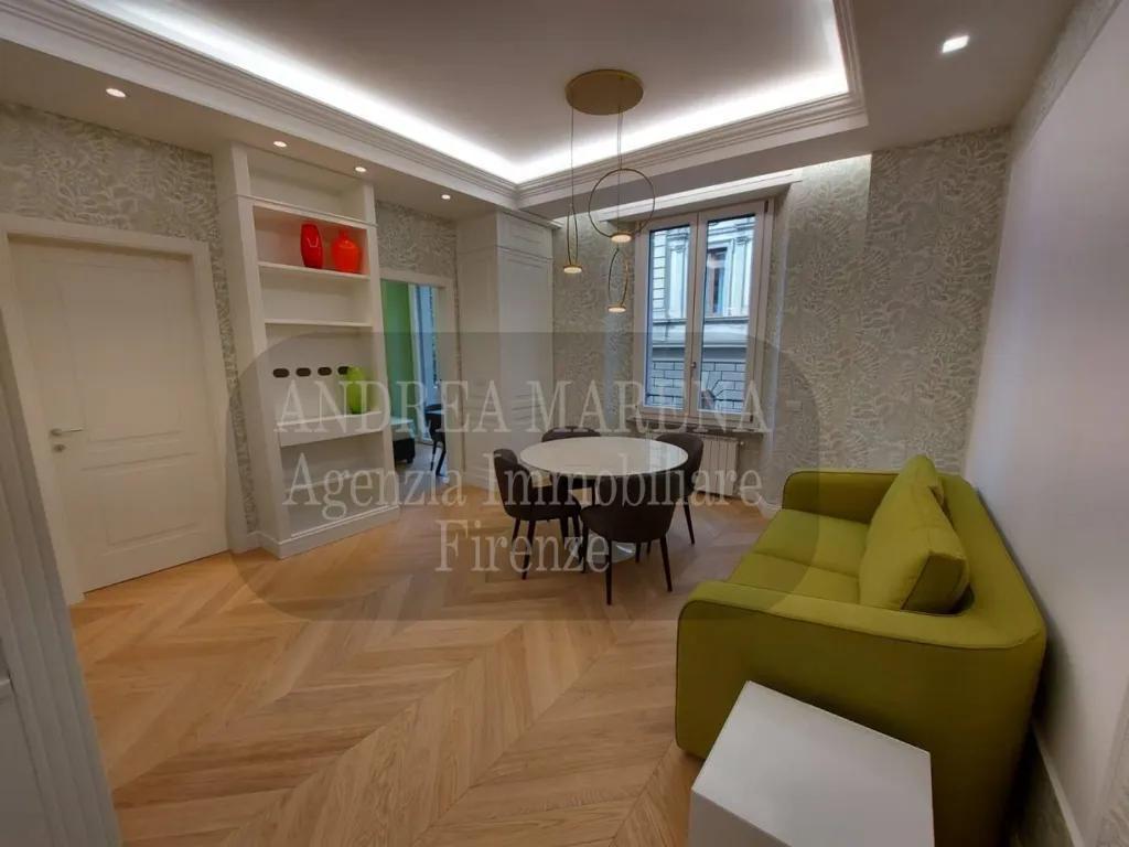 Séjour - Fully Furnished Flat with Balcony in Florence