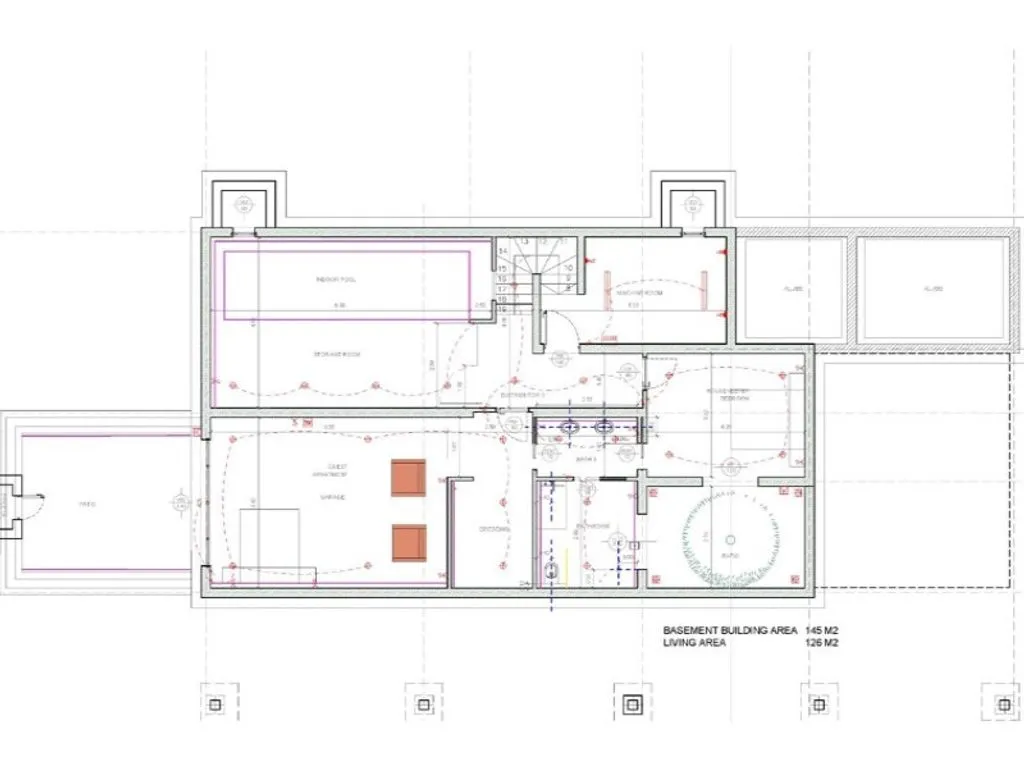 Plan - Contemporary Villa with Pool in Ses Salines