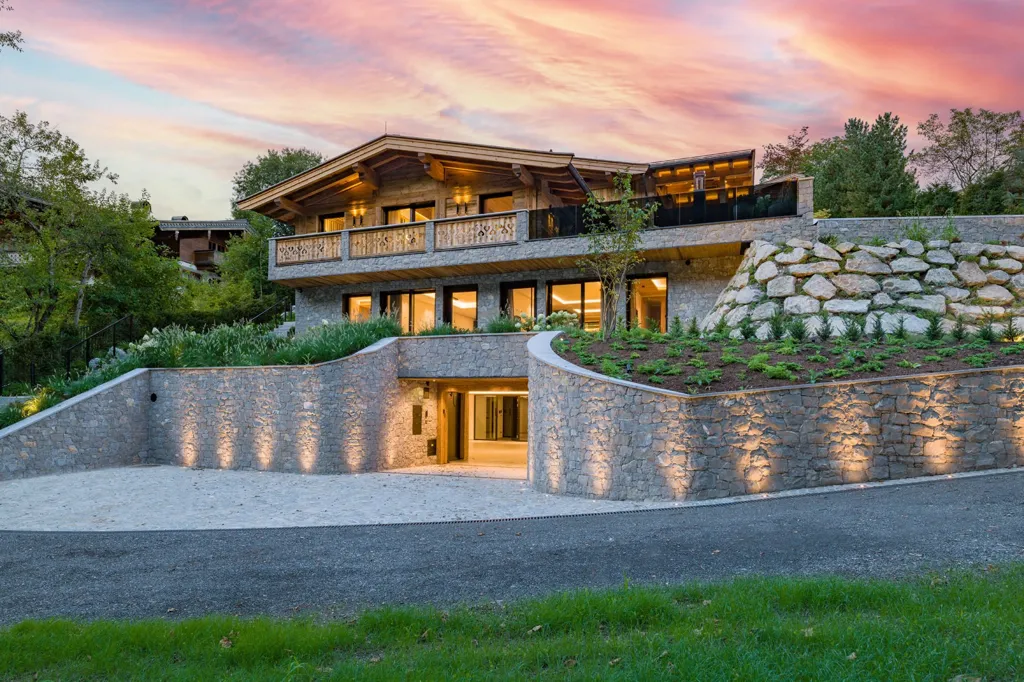 Extérieur - Luxury Chalet with Indoor/Outdoor Pools in Reith
