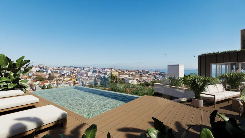Terrasse - Palacete with Rooftop Views in Lisbon