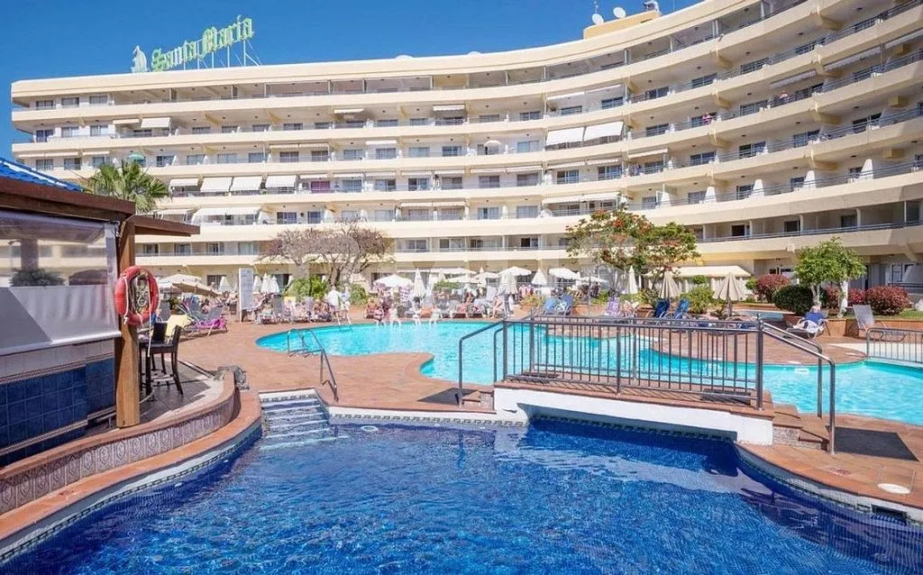Piscine - Studio with Sea View in Costa Adeje