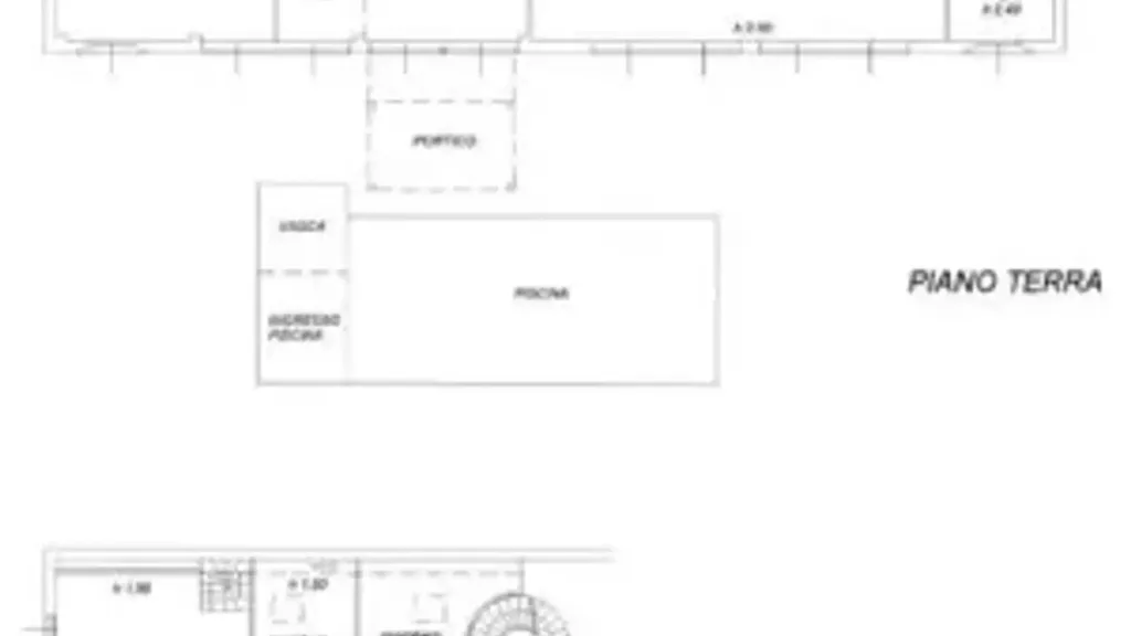 Plaan - Converted Industrial Villa with Pool in Borgo Ticino