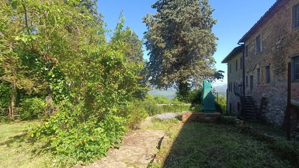 Jardin - Panoramic Terraced House with Garden in Piegaro