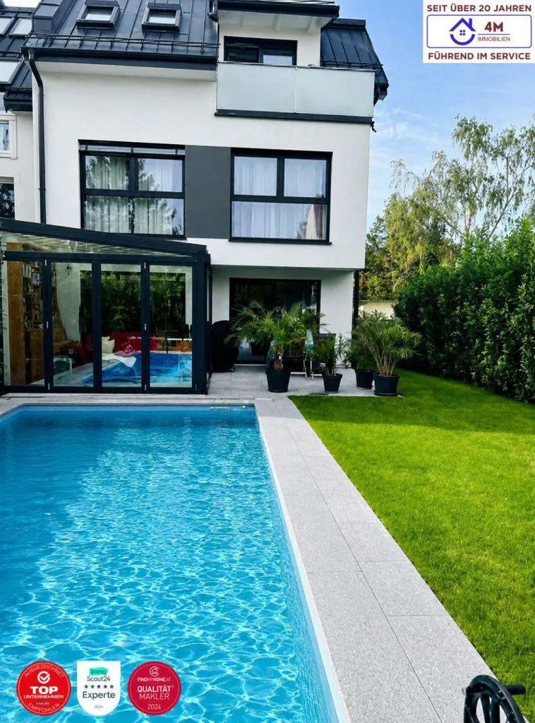 Piscine - Modern Villa with Pool in Vienna