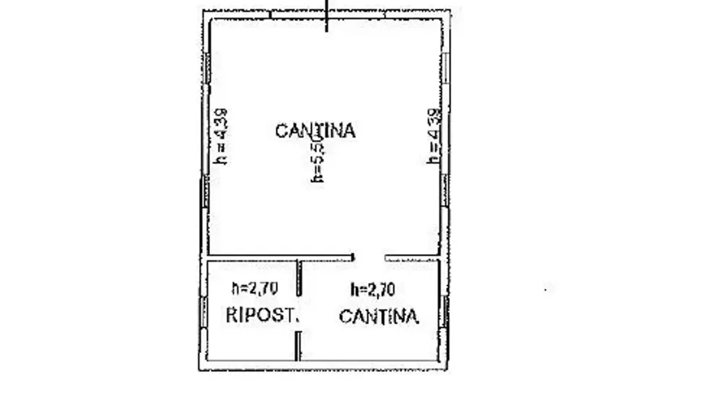 Plan - Detached House with Garden in Carpi