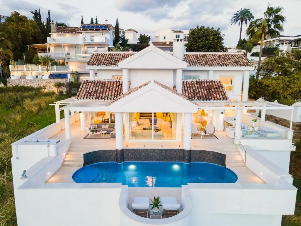 Vue aérienne - Luxury Villa with Sea Views in Marbella