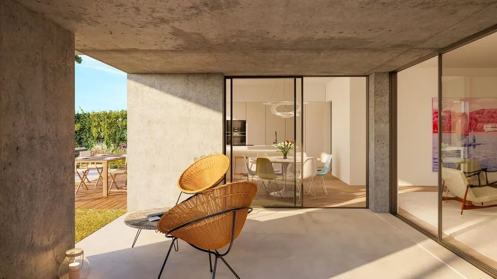 Terrasse - Villa with Sea View in Caparica Hills, Almada