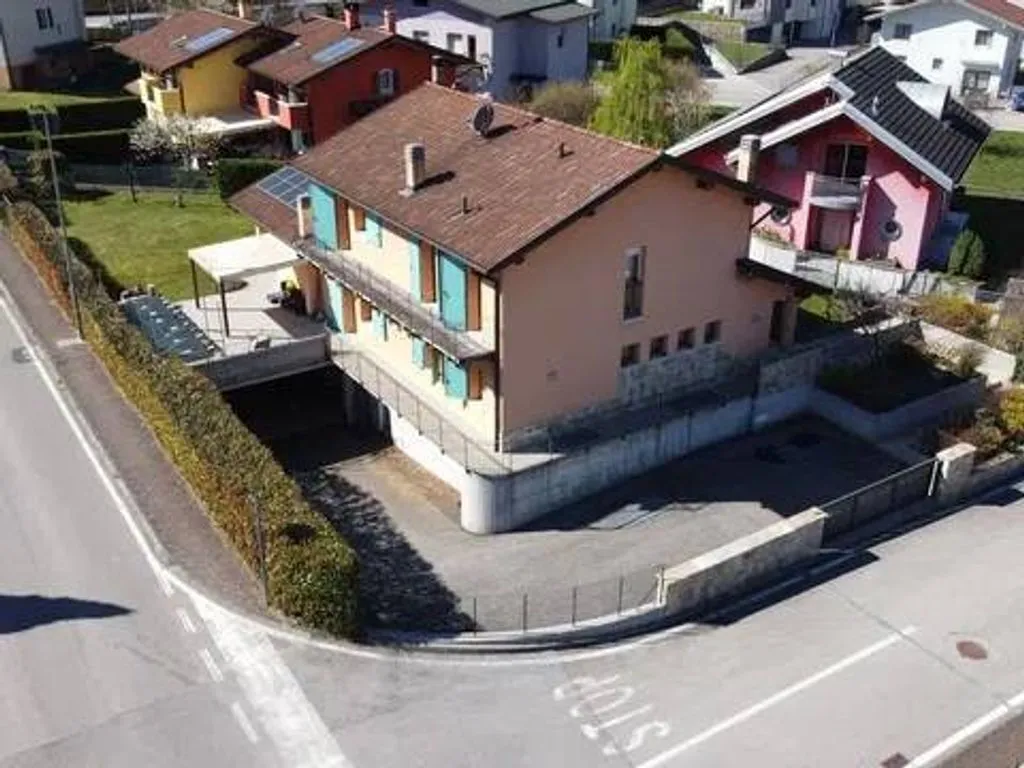 Vue aérienne - Modern Villa with Solar Panels in Limana, Veneto