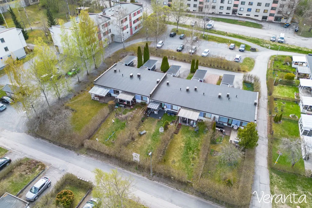 Vue aérienne - Modernised Apartment with Sauna in Loukonlahti, Pirkkala