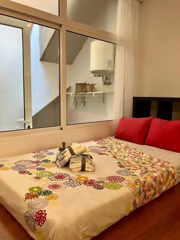 Camere da letto - Modernised Studio with Terrace in Poble Sec, Barcelona