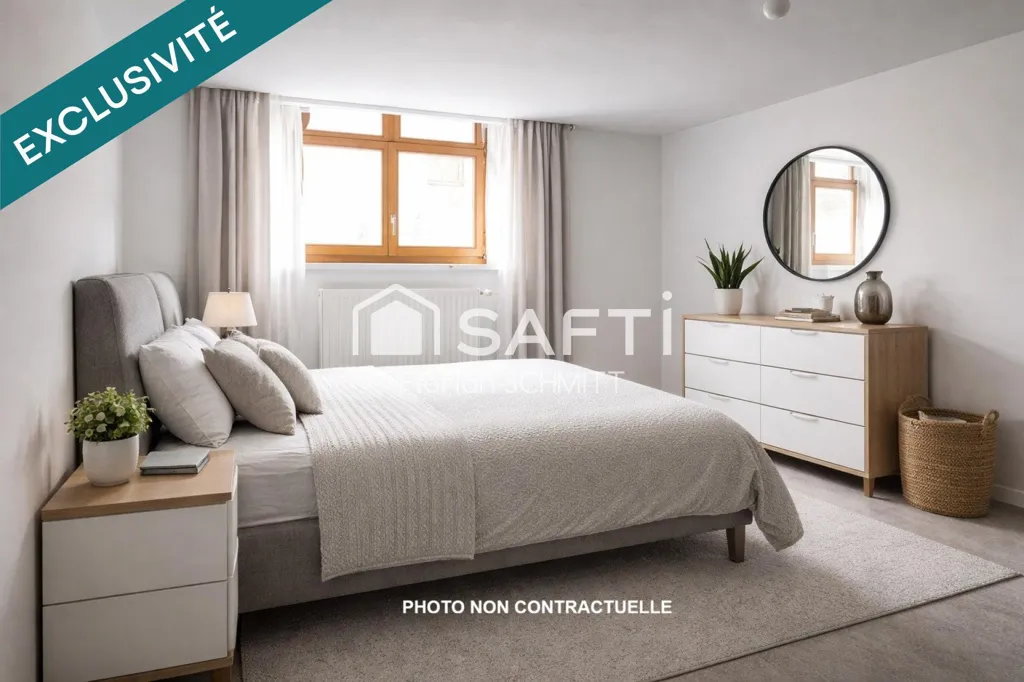 Bedrooms - Duplex with Rare Volumes in Neuf-Brisach