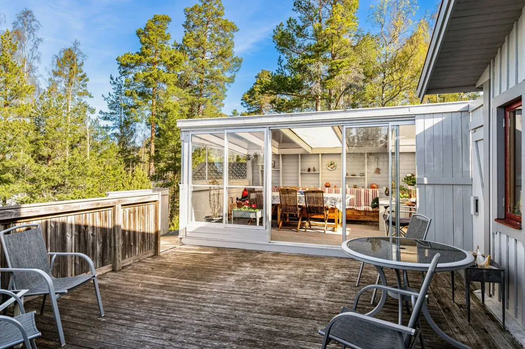 Terrasse - Unique House with Sea View near Hämtningsviken
