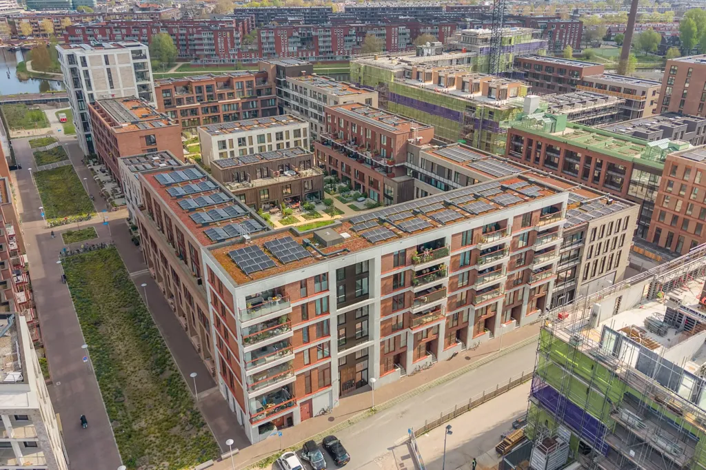 Vue aérienne - Appartement 3 pièces à Utrecht