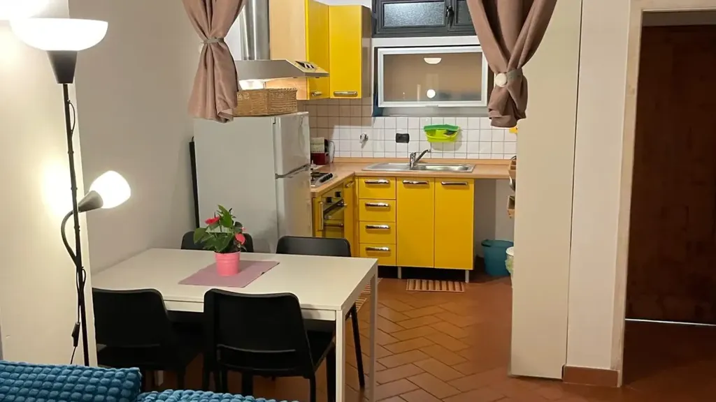 Köök - Studio with B&B Licence in Florence