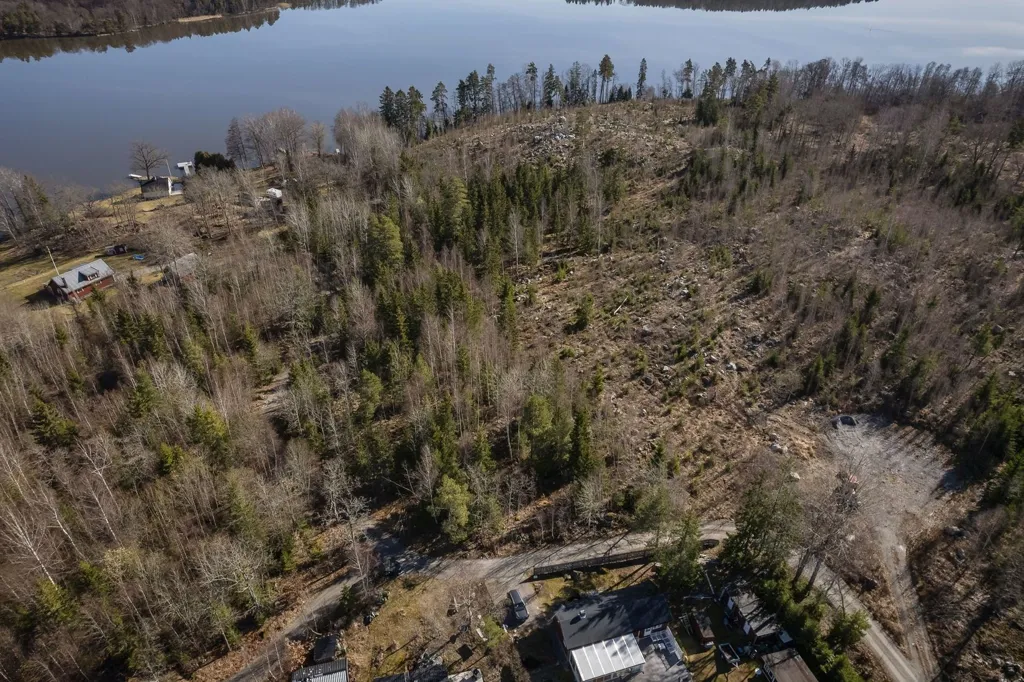 Vue aérienne - Land Plot with Mälaren View in Karleby