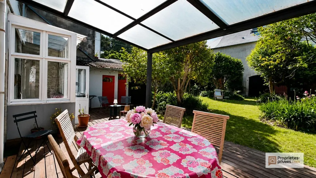 Terrass - Duplex with Garden and Studio in Quimper Centre