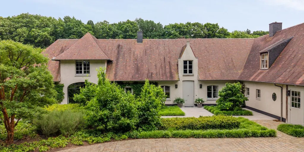 Õhuvaade - Villa with Pool in Tielt