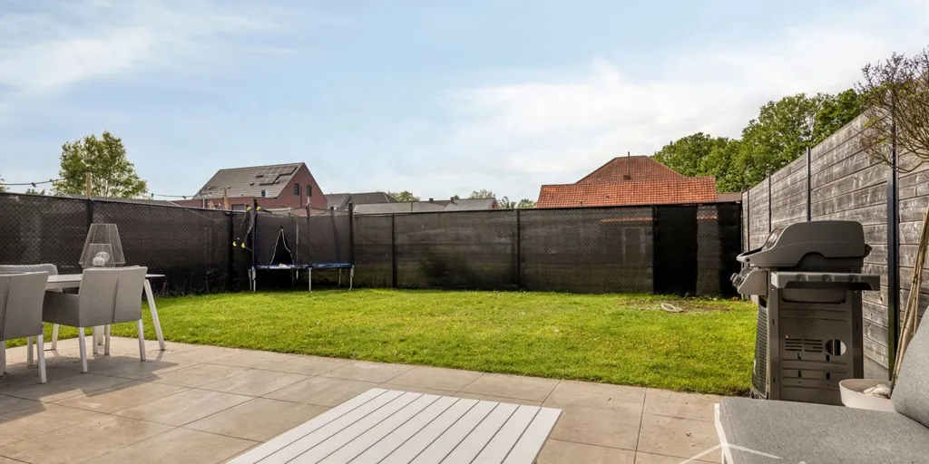 Garden - Luxurious Half-Open House with Terrace in Wuustwezel