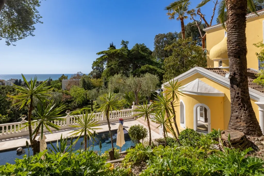Jardin - Villa avec Piscine et Vue Mer à Nice