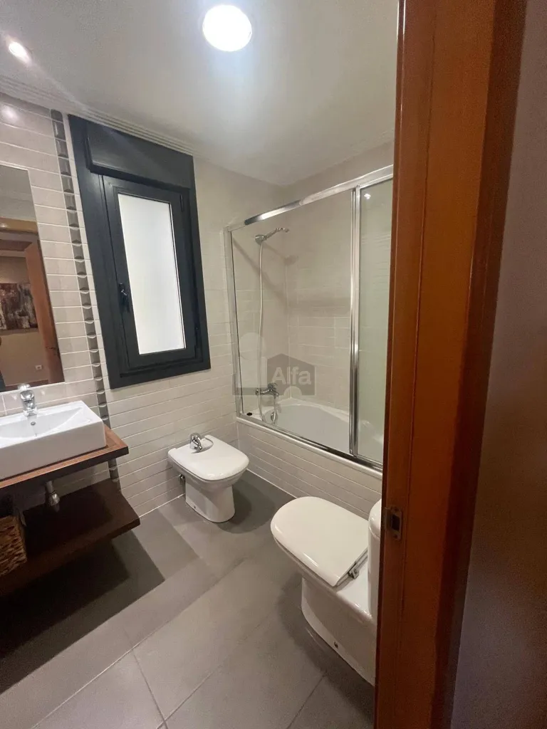 Salles de bain - Furnished Flat with Garden near Gran Vía, Vigo