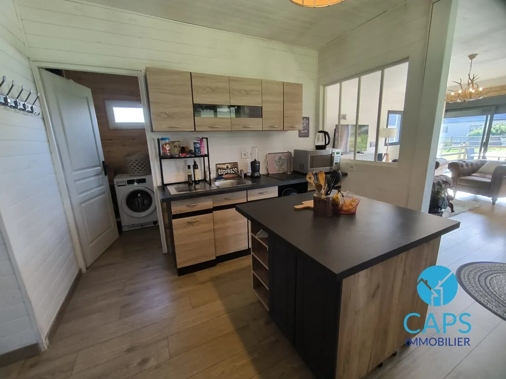 Kitchen - Timber Frame House with Sea Proximity in Saint-Blimont