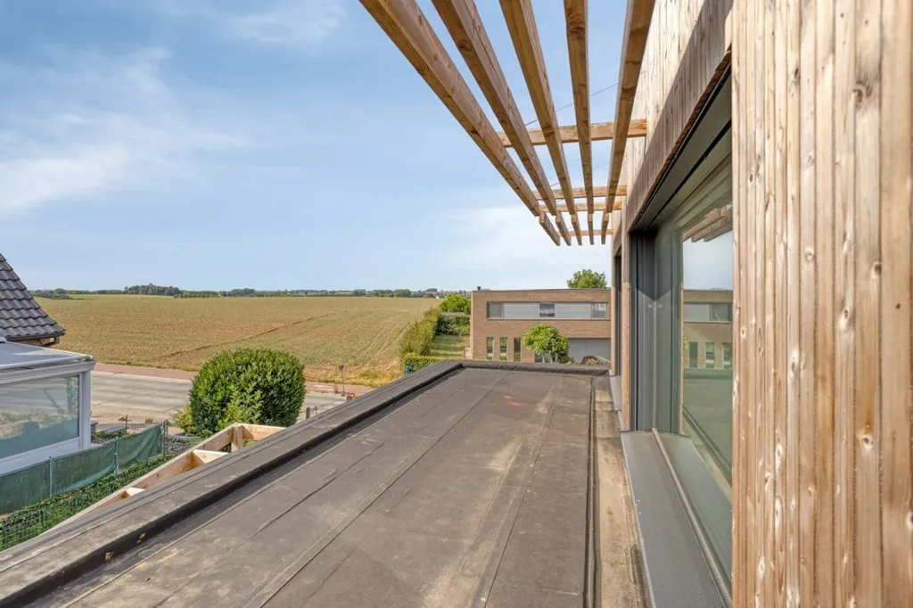 Balcon - Villa Moderne Économe en Énergie à Lennik