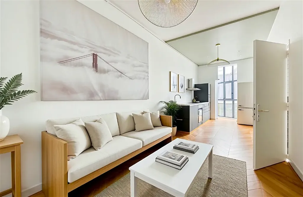 Soggiorno - Renovated 3-Bed Flat in Bordeaux
