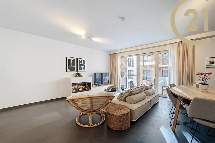 Living Room - New Flat with Garden in Louvain-La-Neuve
