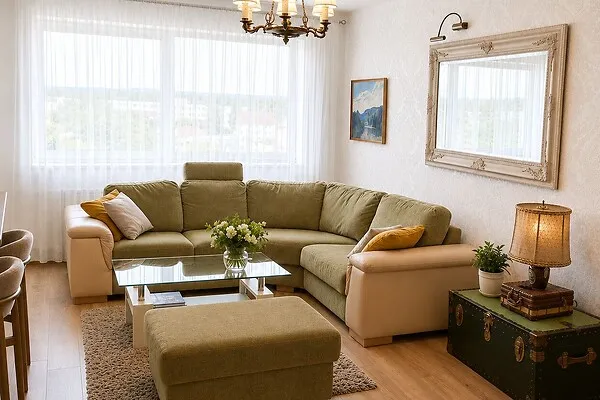 Living Room - Flats for Sale with Balcony in Võru