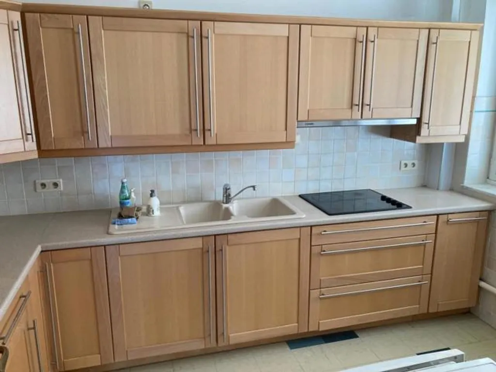 Cucina - Spacious Apartment with Terrace in Charleroi
