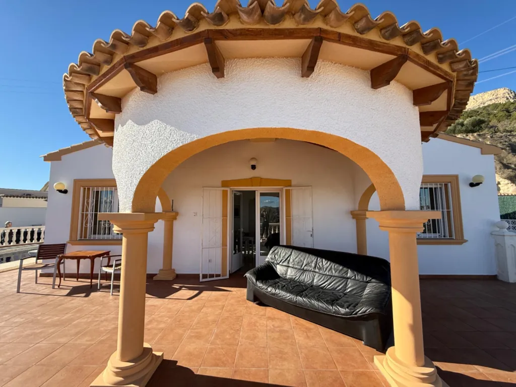Terrace - Luxury Villa with Sea Views in Calpe