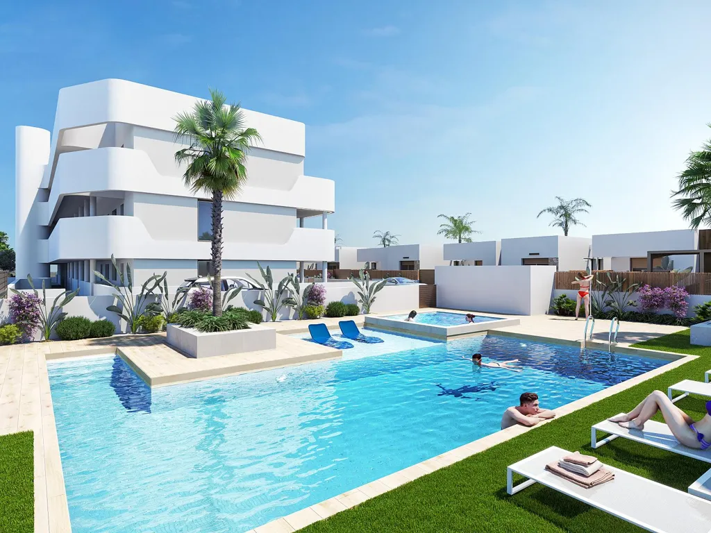 Piscine - Golf Apartment with Pool in Los Alcázares