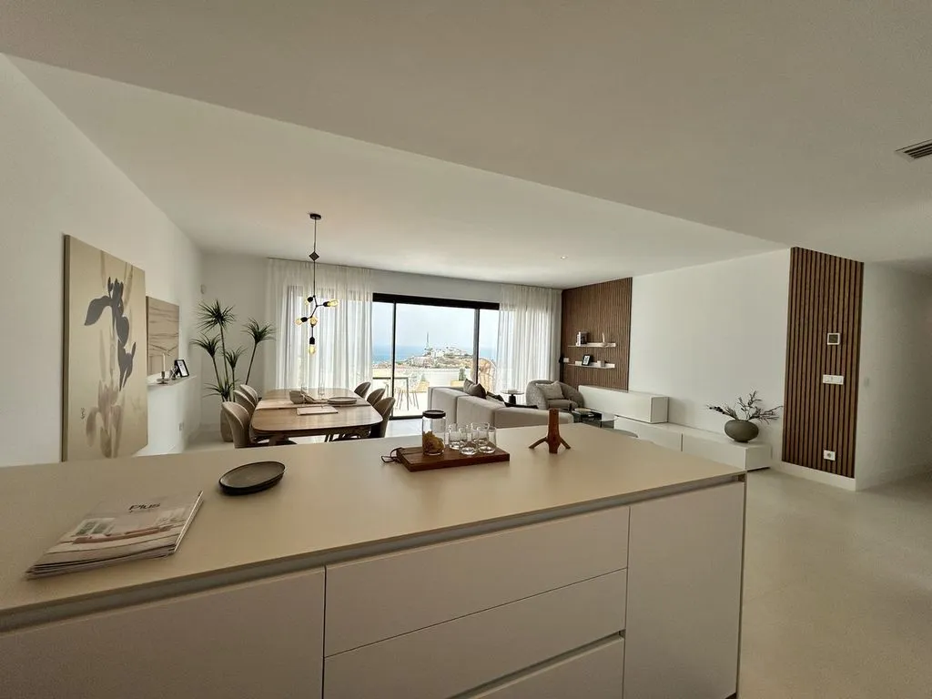Köök - Luxury Penthouse with Sea View in Fuengirola
