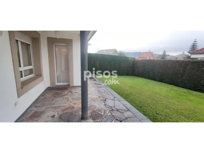 Terrass - Chalet with Garden in Somió