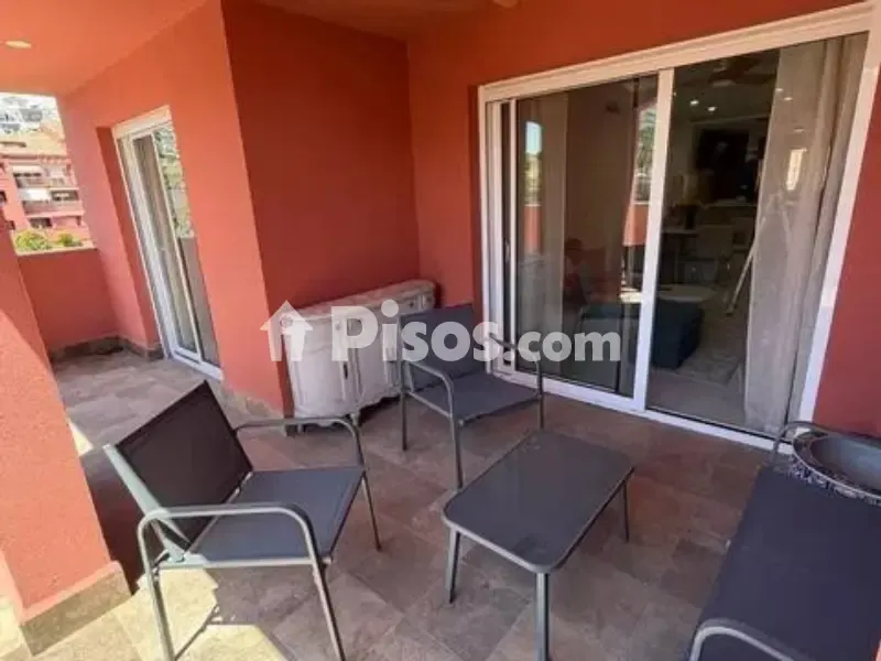 Terrass - Bright Apartment with Pool in Cortijo Torrequebrada