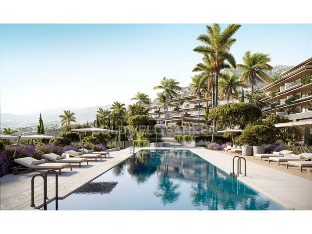 Piscine - Luxury Apartment with Sea View in Mijas