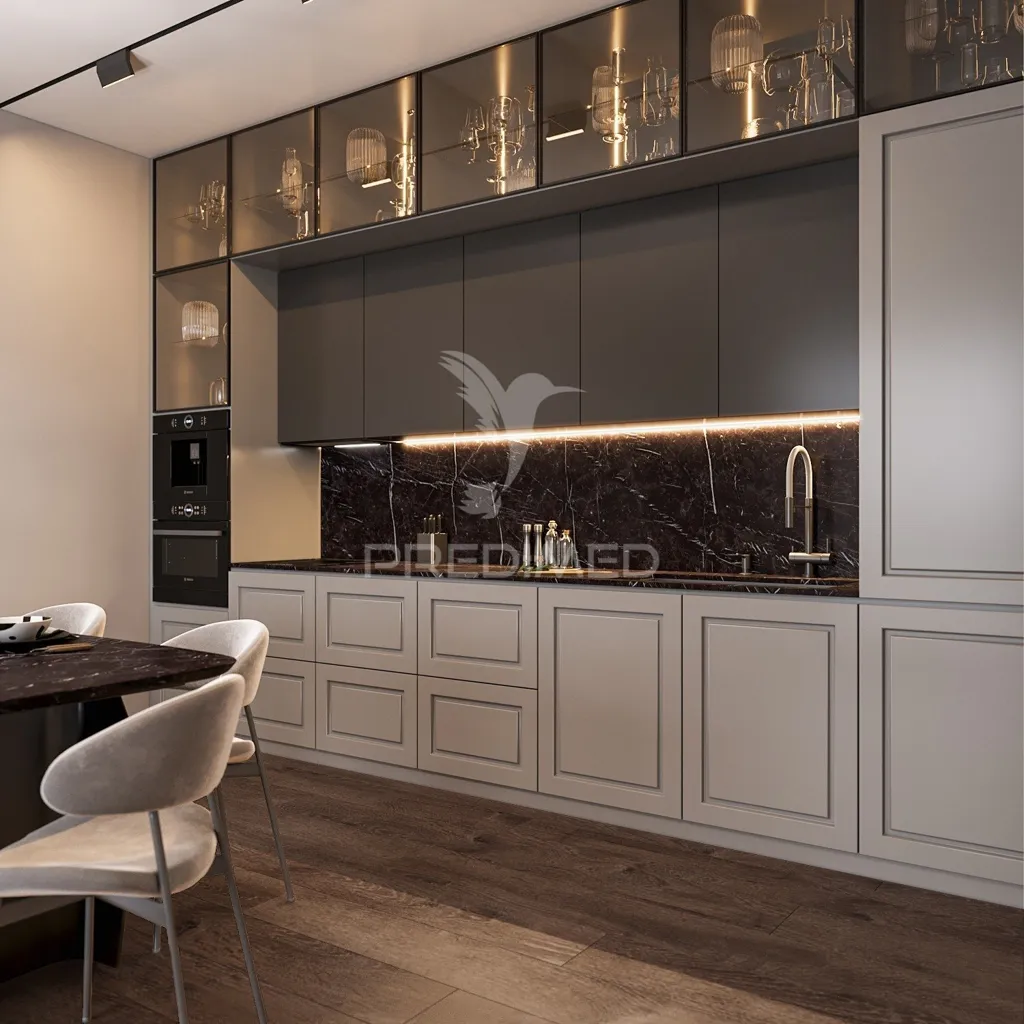 Cuisine - T2 Apartment with Seafront Access in Portimão