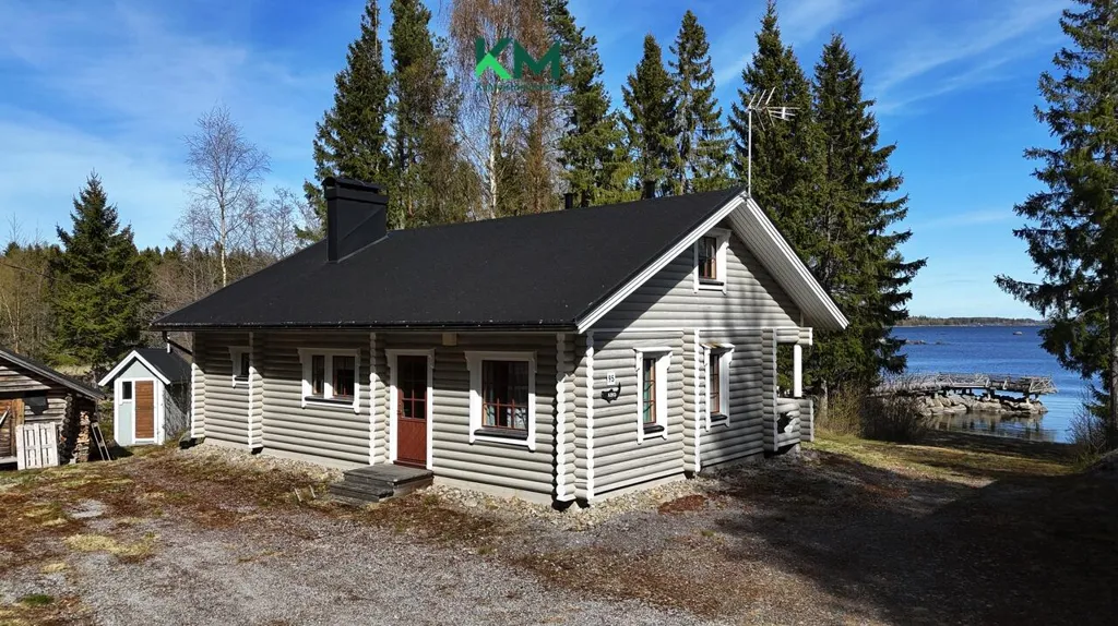 Aerial - Cottage with Private Sauna in Maksamaa
