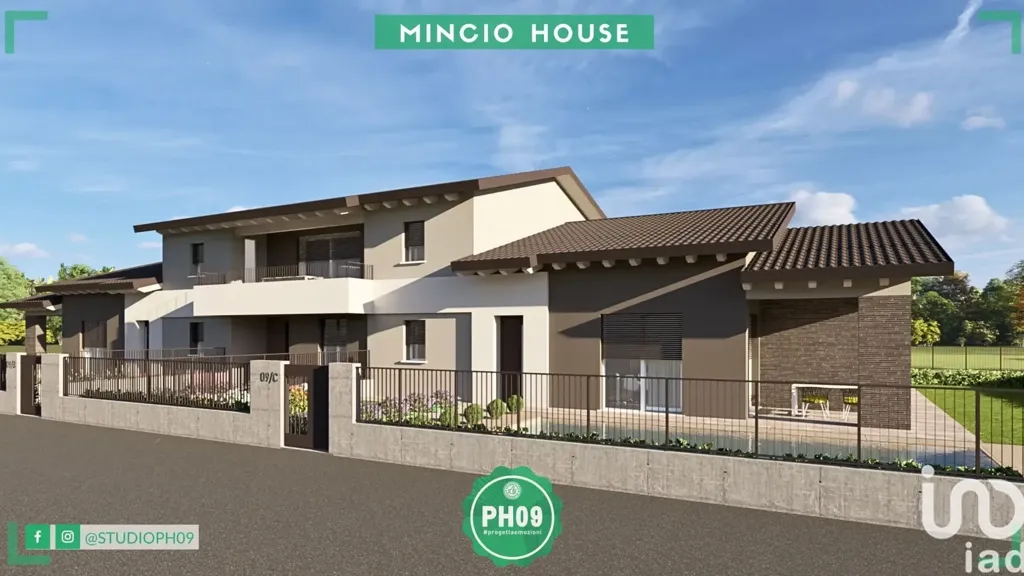 Modern Villa with Private Garden in Goito
