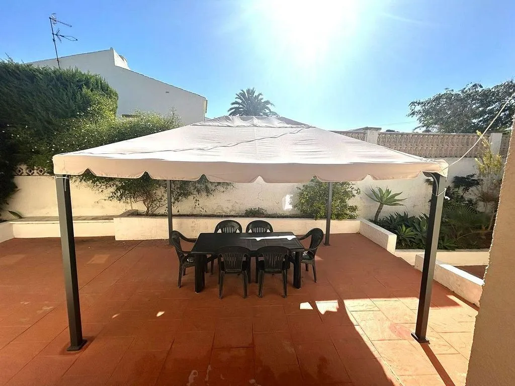 Terrass - Chalet with Sea View and Pool in Cap Martí