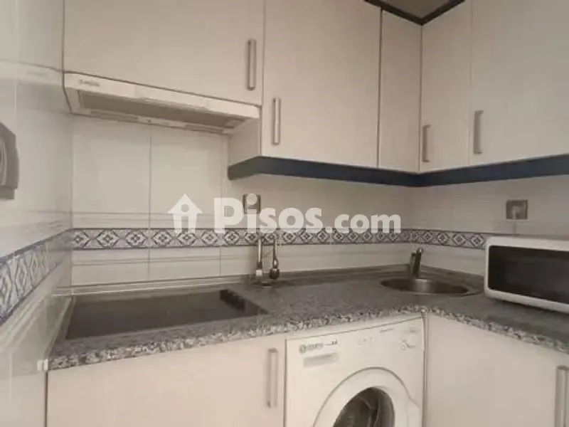 Köök - Bright Studio with Sea View in La Envía Golf