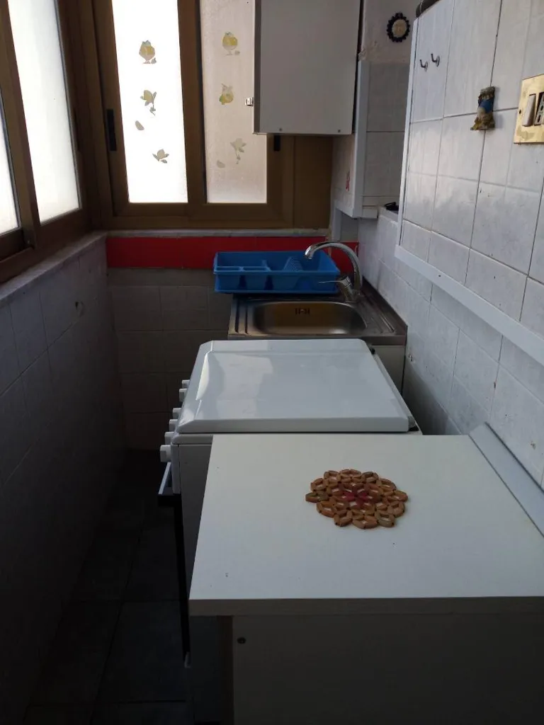 Köök - 3-Bedroom Apartment with Balcony in Palermo