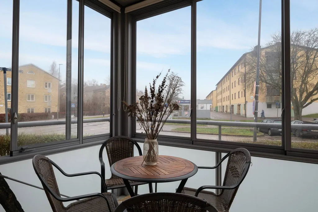 Balcony - Renovated Apartment with Balcony in Södermanland