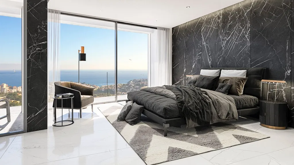Dormitorios - Luxury Villa with Sea Views in Calpe