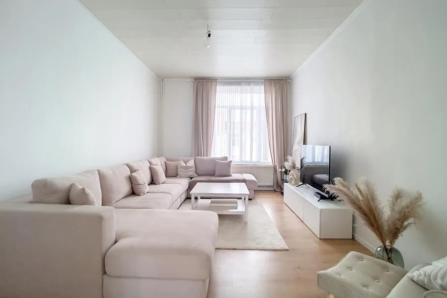Living Room - Detached House with Duplex in Saint-Gilles