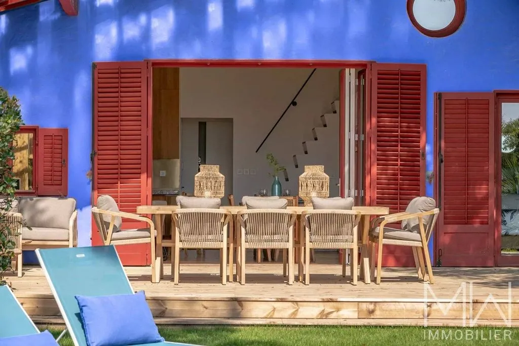 Terrace - Restored Villa with Beach Access in Cap Ferret