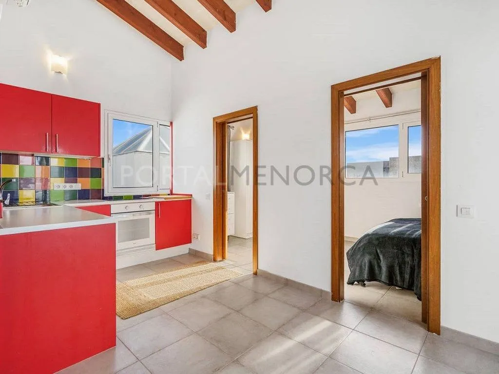 Köök - Chalet with Pool in Cala'n Blanes, Menorca