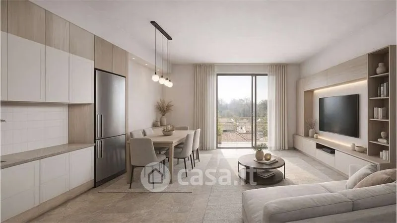 Soggiorno - Panoramic Apartment with Park View in Biassono