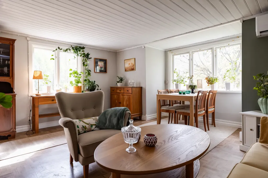 Séjour - Villa with Sea View in Vekhyttan